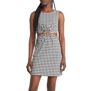Cutout O-Ring Minidress